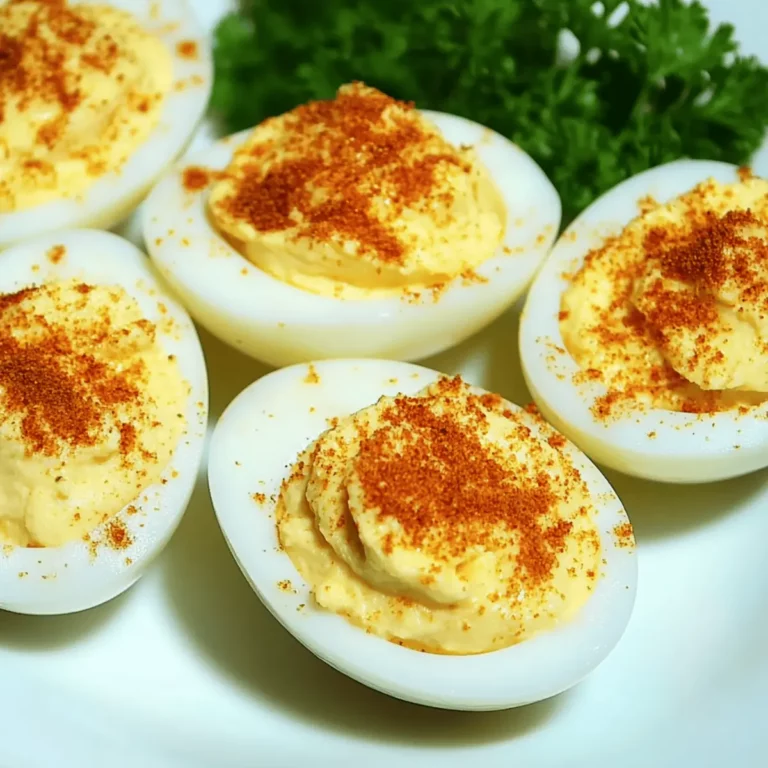 Church Lady Deviled Eggs
