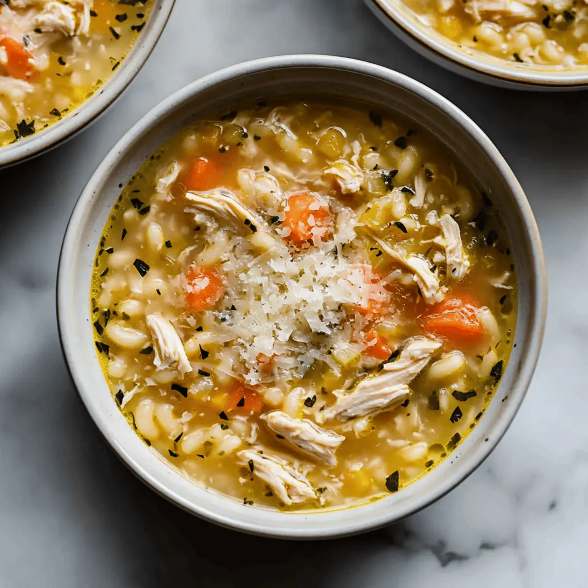 Delicious Parmesan Chicken Pastina Soup Recipe for Cozy Nights