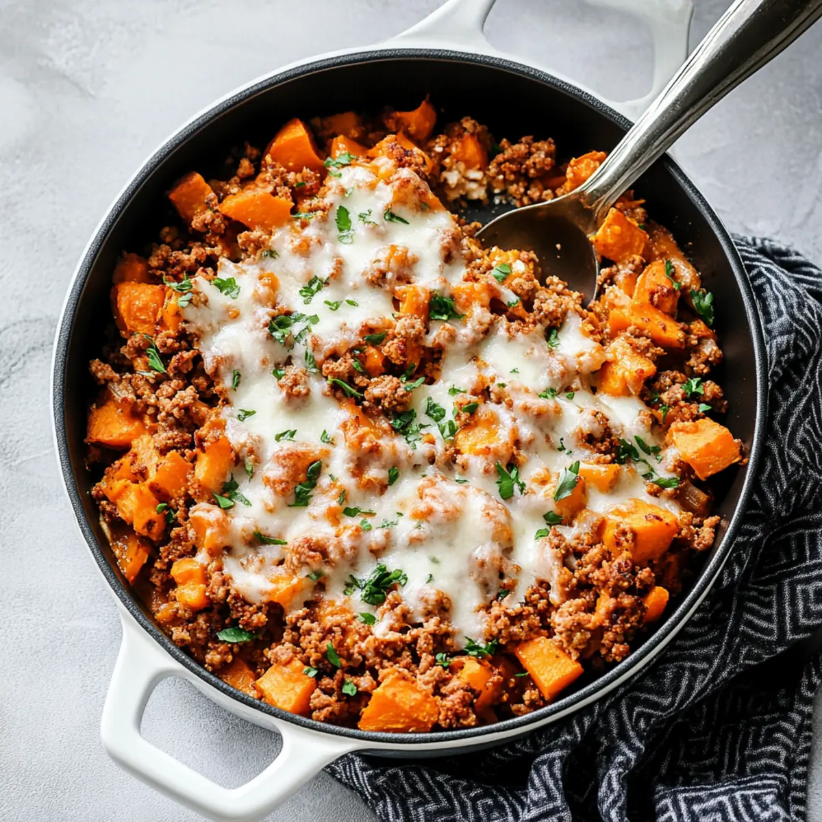 Delicious Ground Turkey Sweet Potato Casserole in 27 Minutes