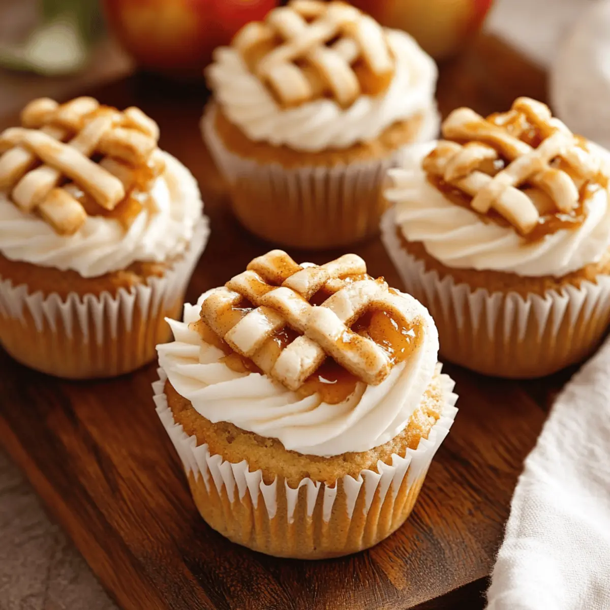 Apple Pie Cupcakes