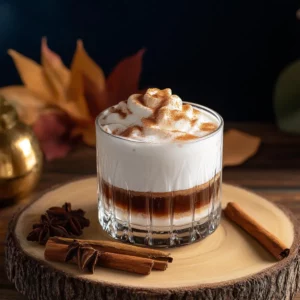 Cinnamon Spiced White Russian
