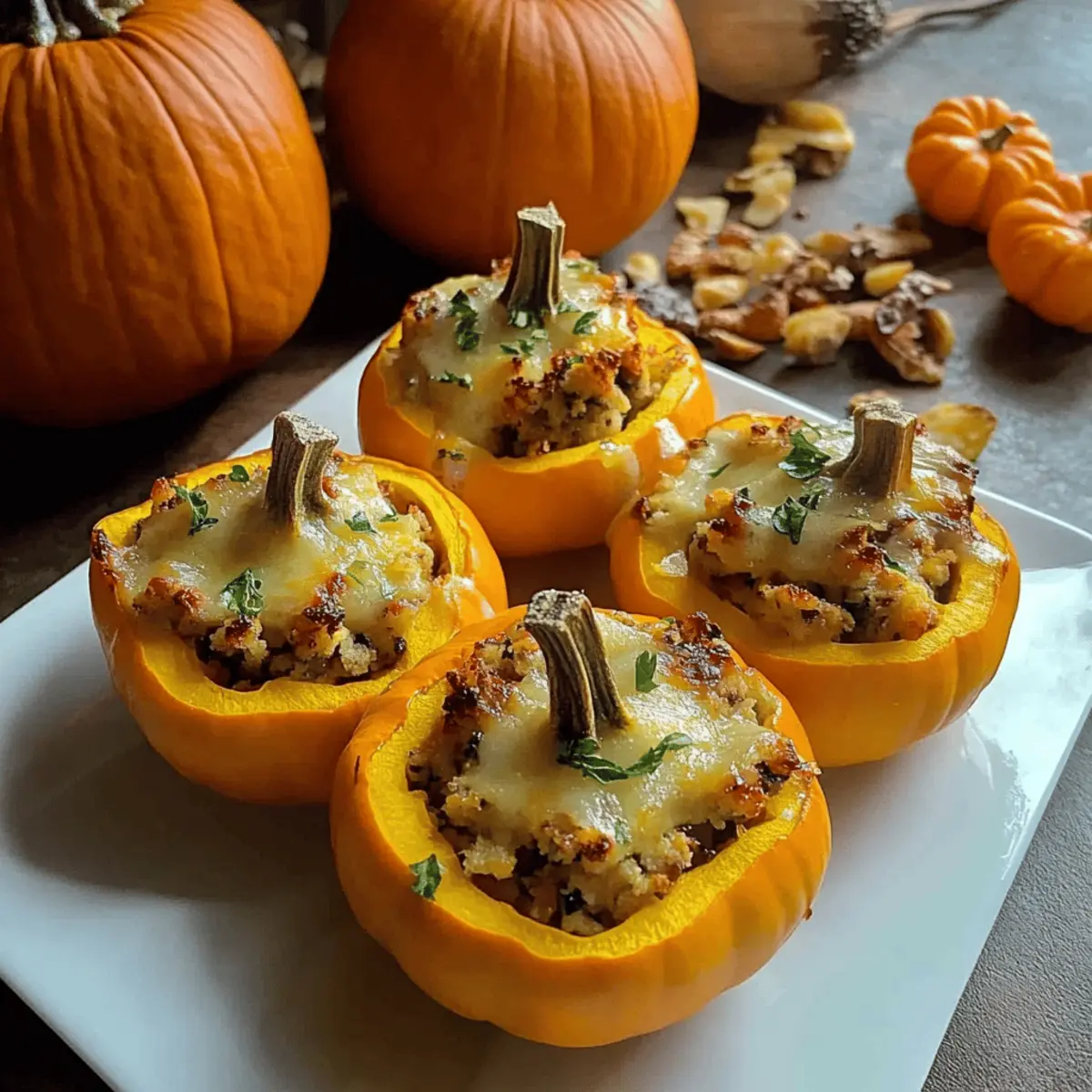 Delicious Stuffed Mini Pumpkins Recipe for a Cozy Autumn Feast