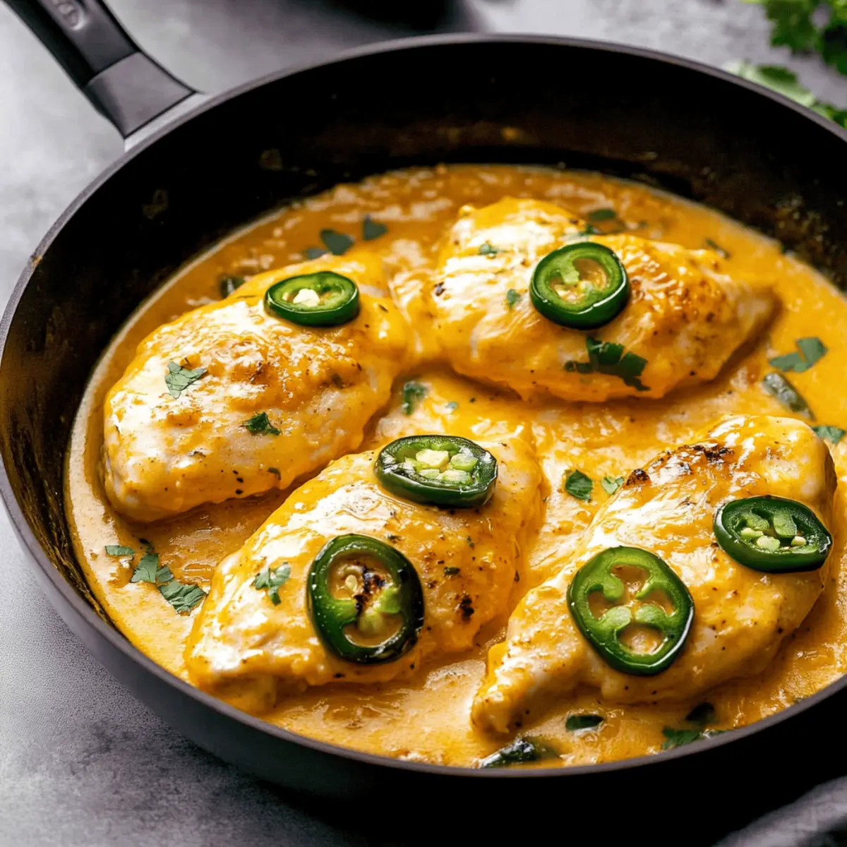 One Pan Cheesy Jalapeño Chicken Recipe Ready in 31 Minutes