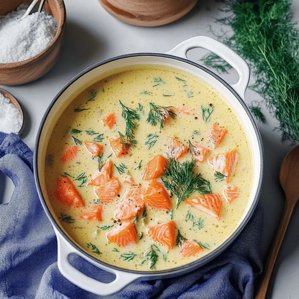 Deliciously Creamy Finnish Salmon Soup Recipe Ready in 30 Minutes