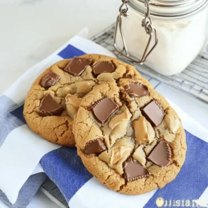 Jumbo Peanut Butter Cup Cookies