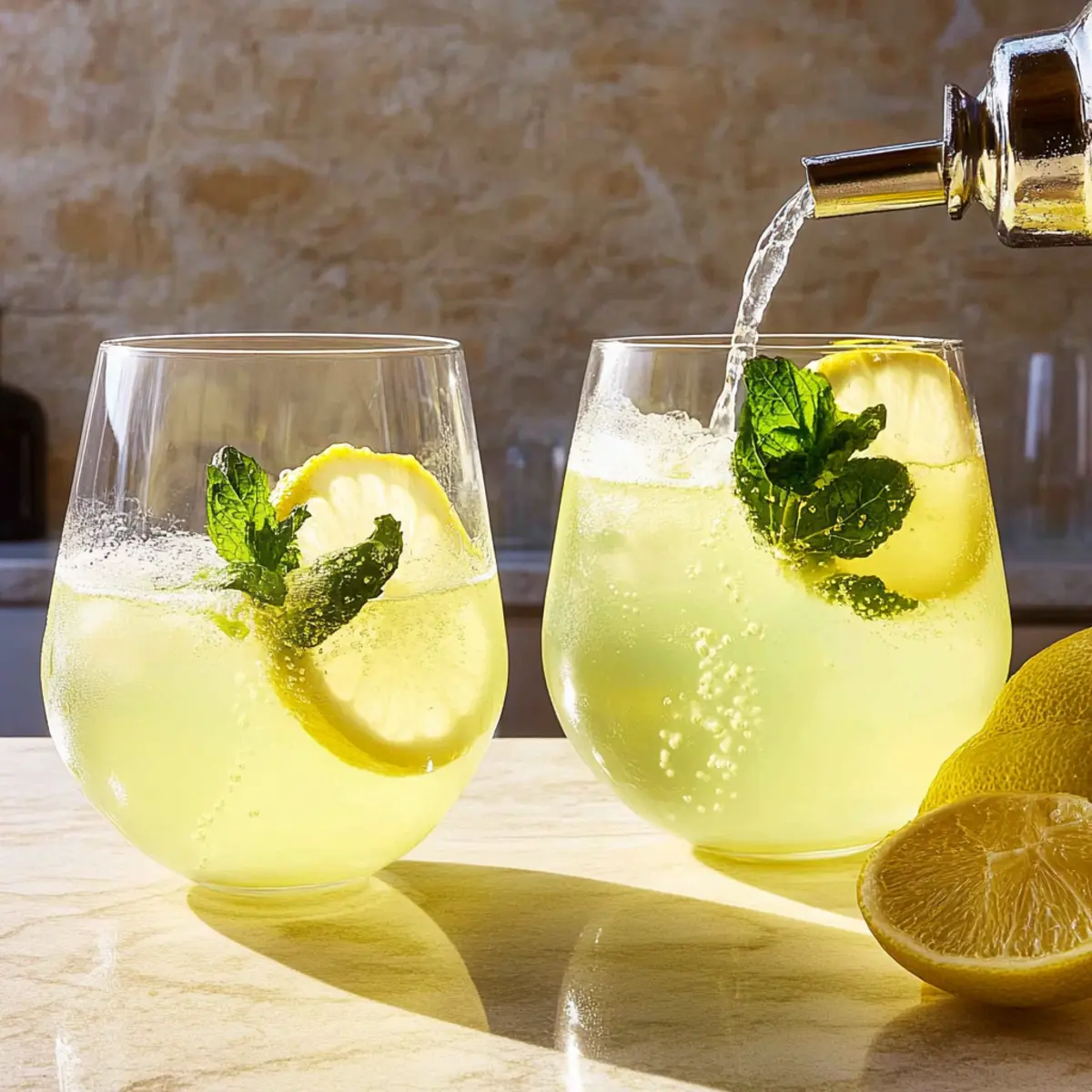 Refreshing Amalfi Martini Cocktail Recipe with Limoncello and Prosecco