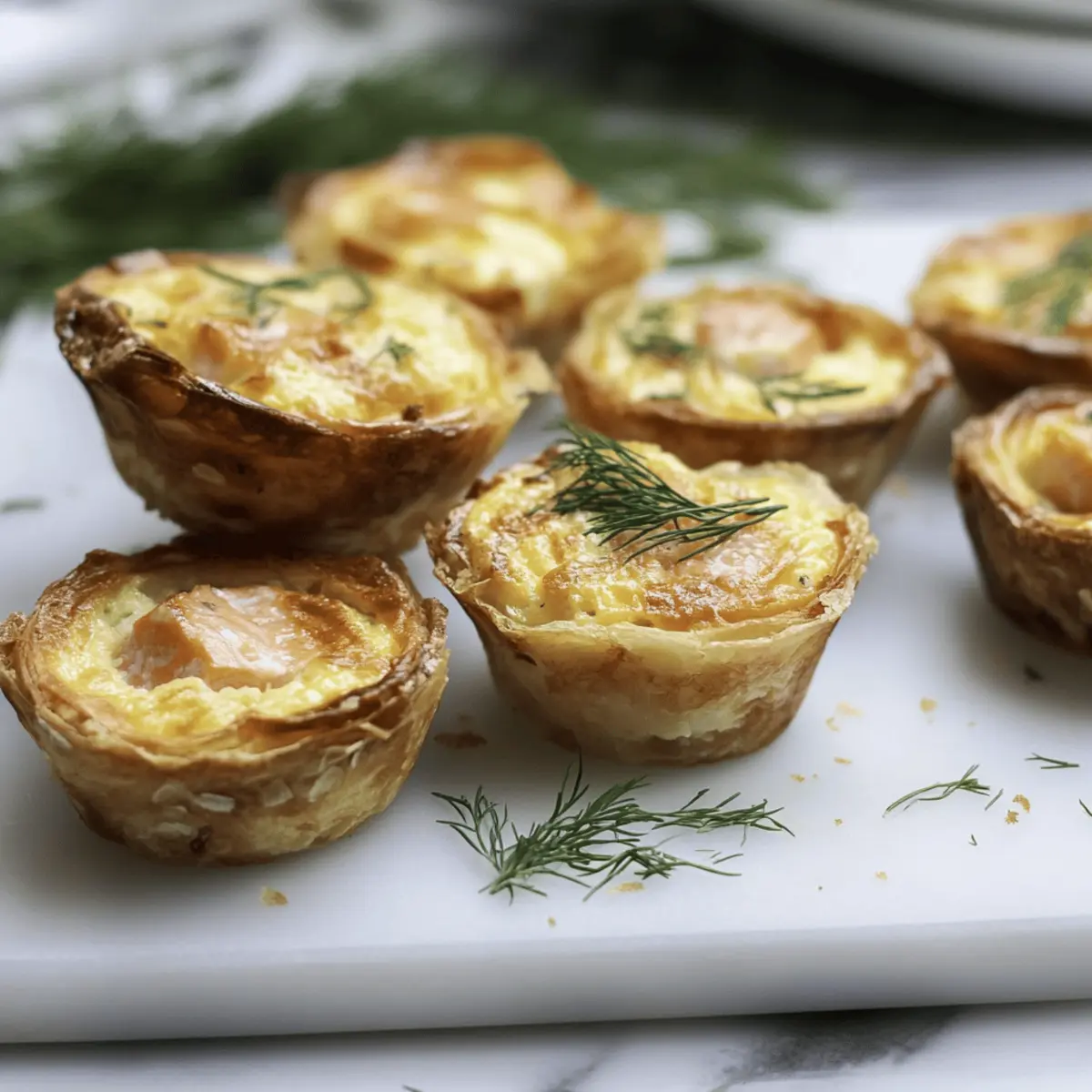 Delicious Mini Salmon Quiches Recipe for Easy Entertaining