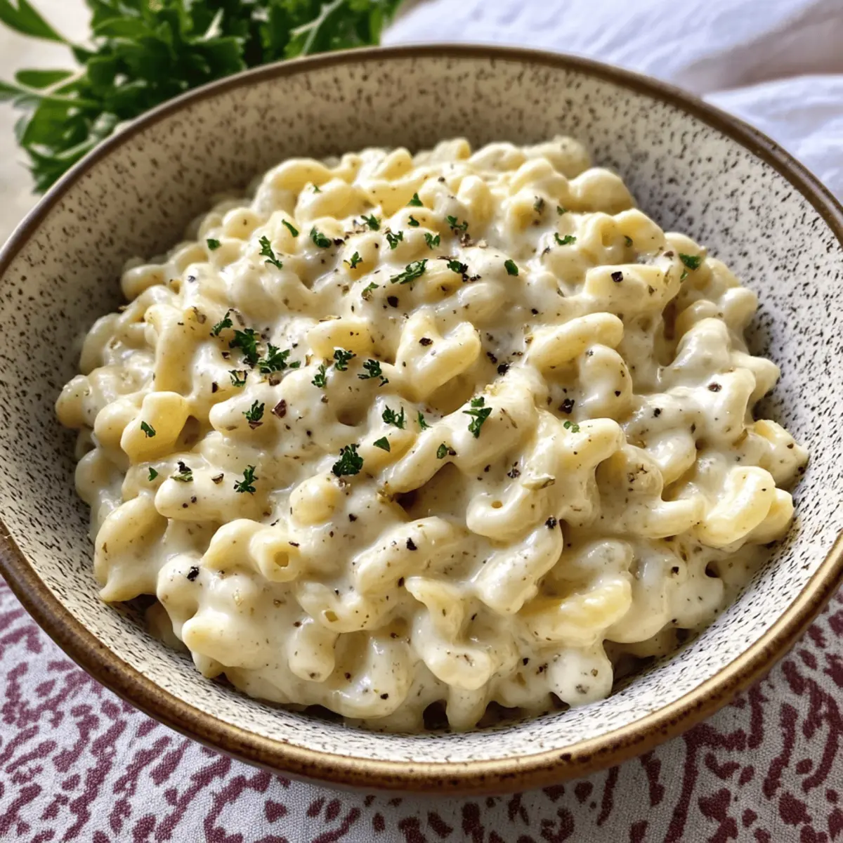 Easy One Pot Creamy Garlic Pasta Recipe for Dinner in 45 Minutes