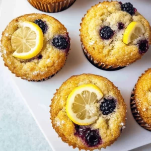 Lemon Berry Muffins