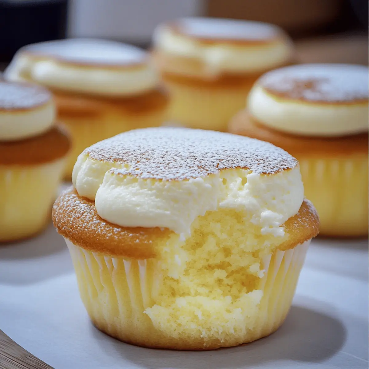 Fluffy Japanese Cotton Cheesecake Cupcakes Recipe to Delight Your Taste Buds