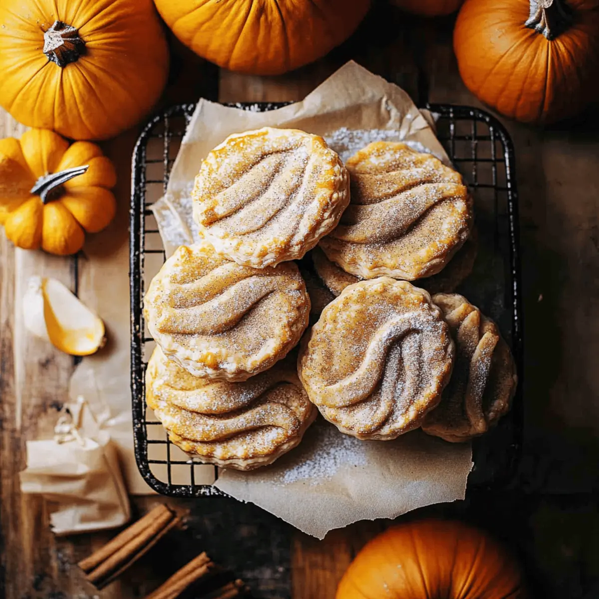 Delicious Mini Pumpkin Hand Pies with Cinnamon Sugar Recipe