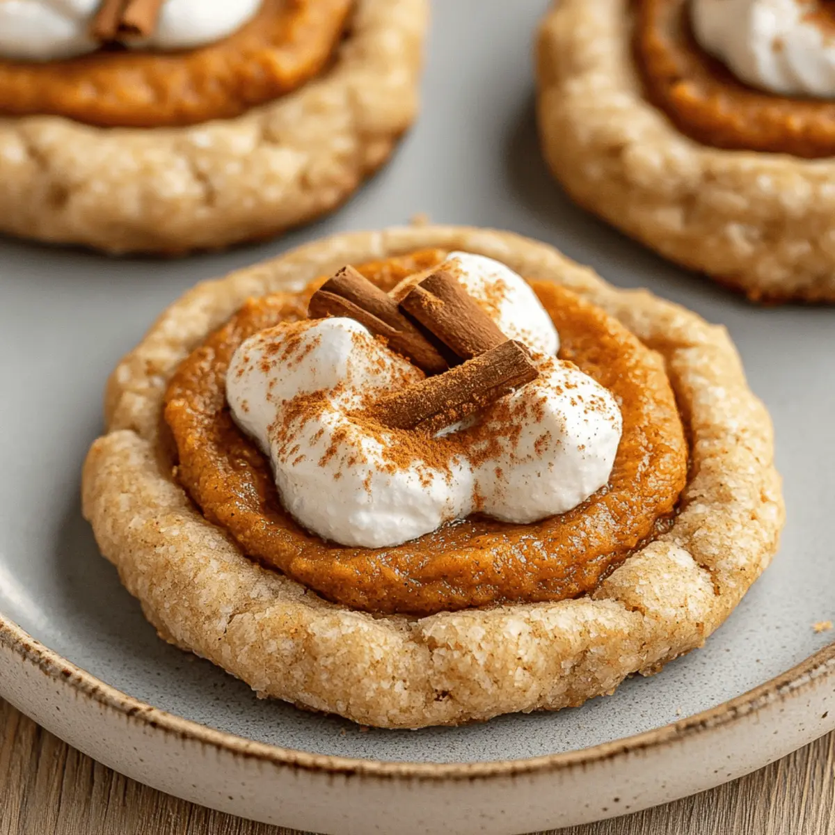 Delicious Vegan Pumpkin Pie Cookies Perfect for Fall Treats