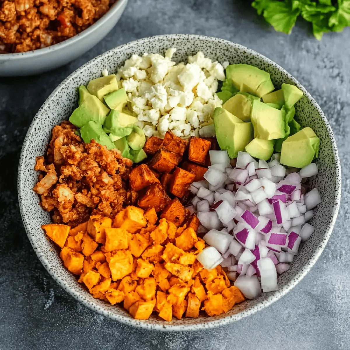 Delicious Sweet Potato Taco Bowls for a Healthy Dinner option