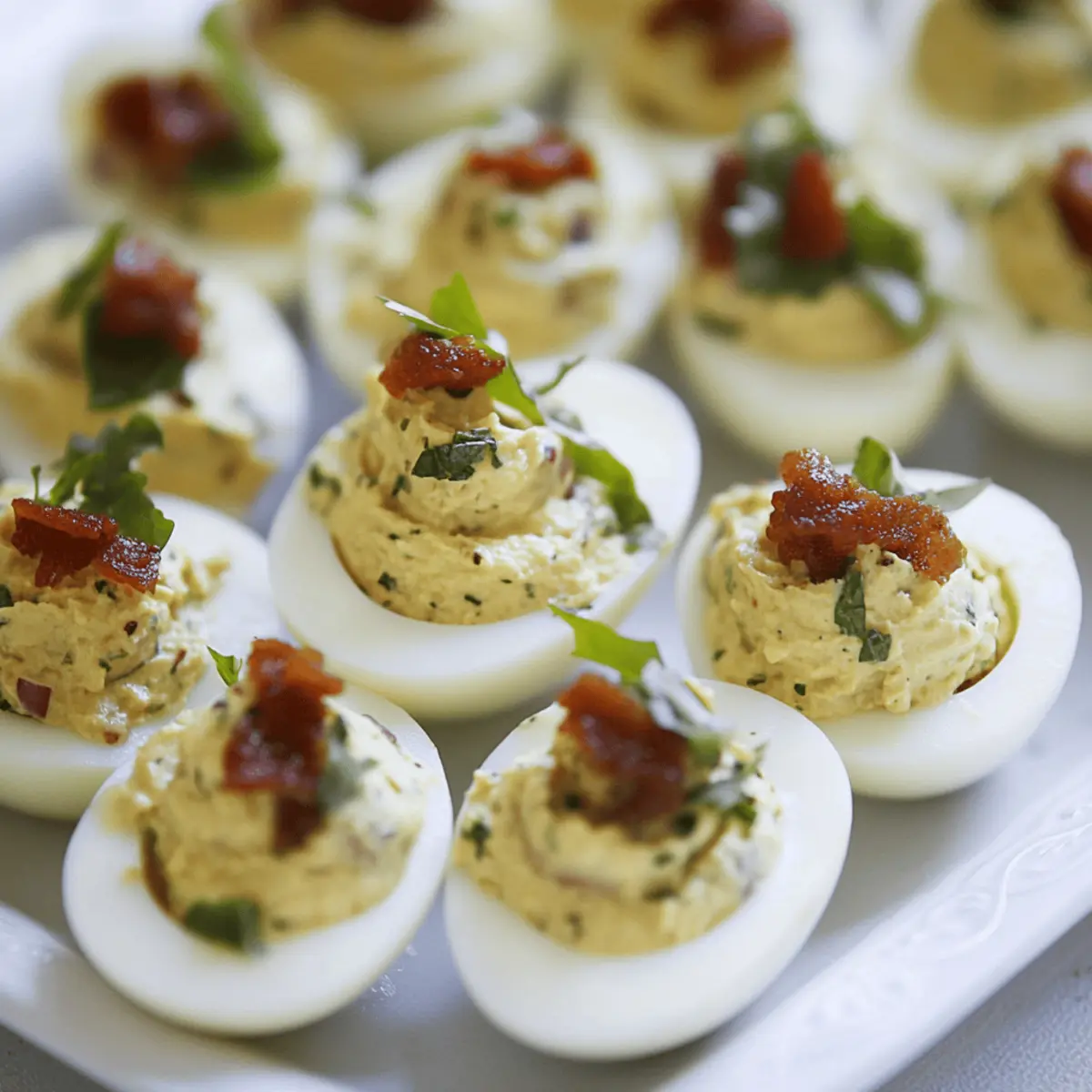 Italian Deviled Eggs