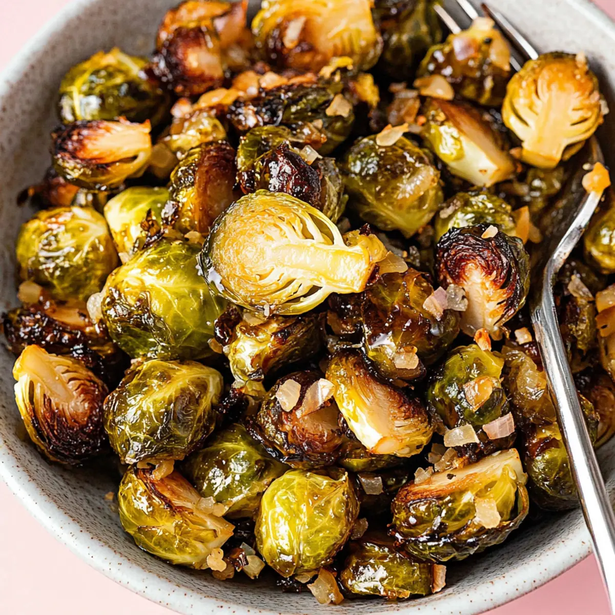 Delicious Caramelized Brussels Sprouts Recipe with Maple Glaze