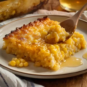 Honey-Glazed Corn Casserole