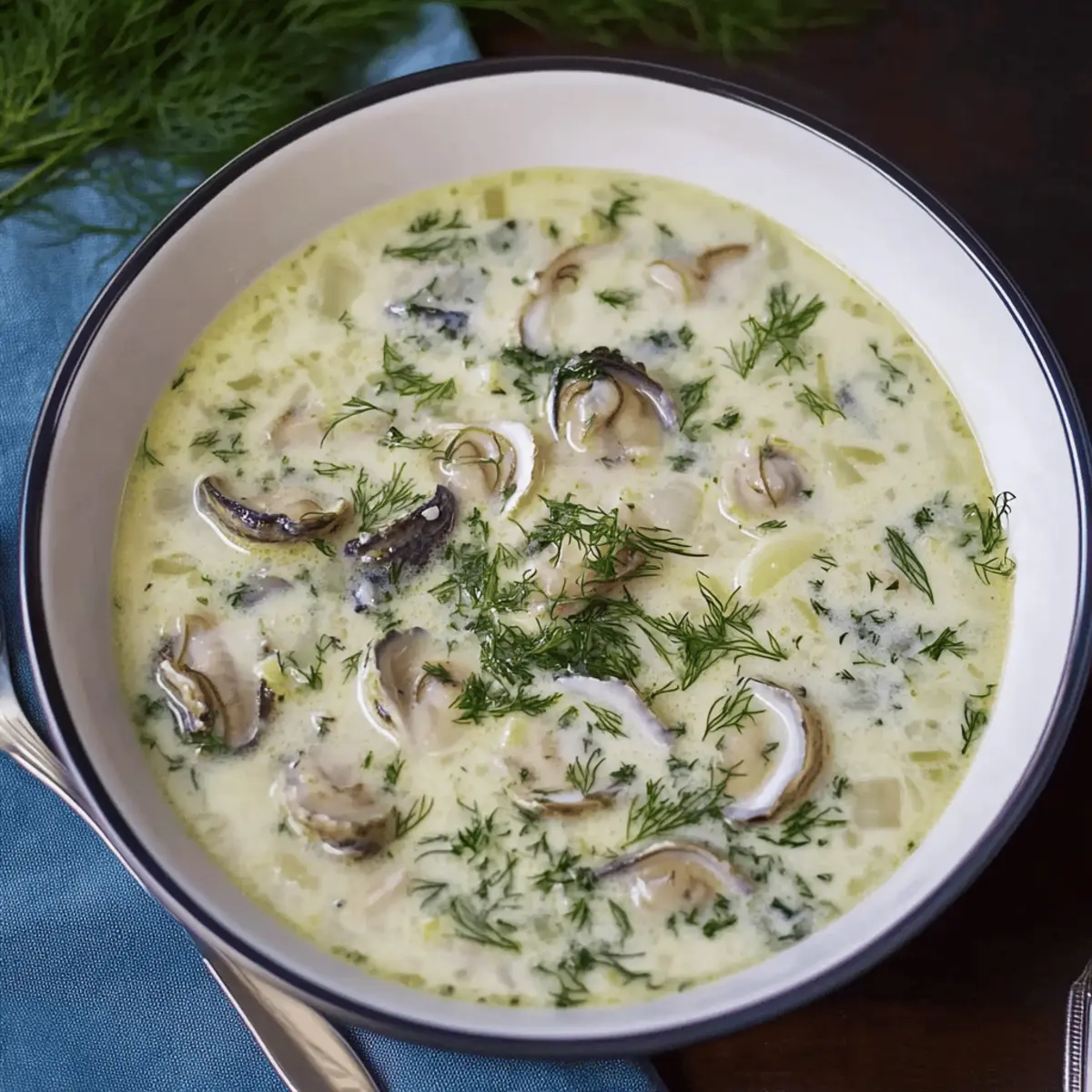 Classic Oyster Stew With Fennel Recipe for a Creamy Delight
