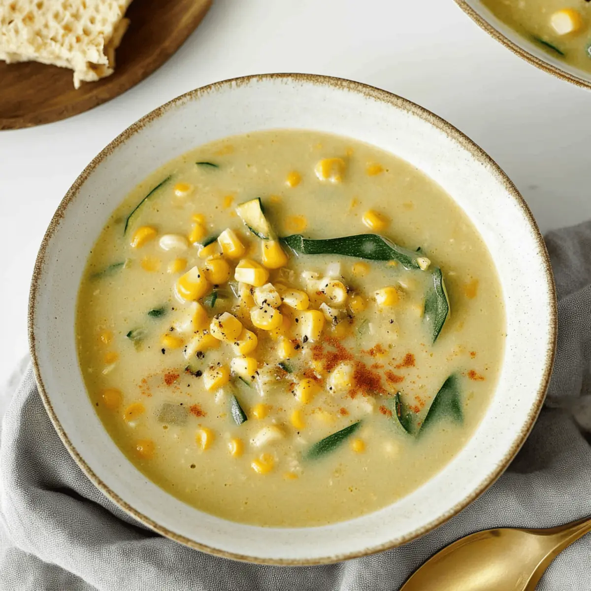 Delicious Zucchini Corn Chowder Recipe Ready in Just 35 Minutes
