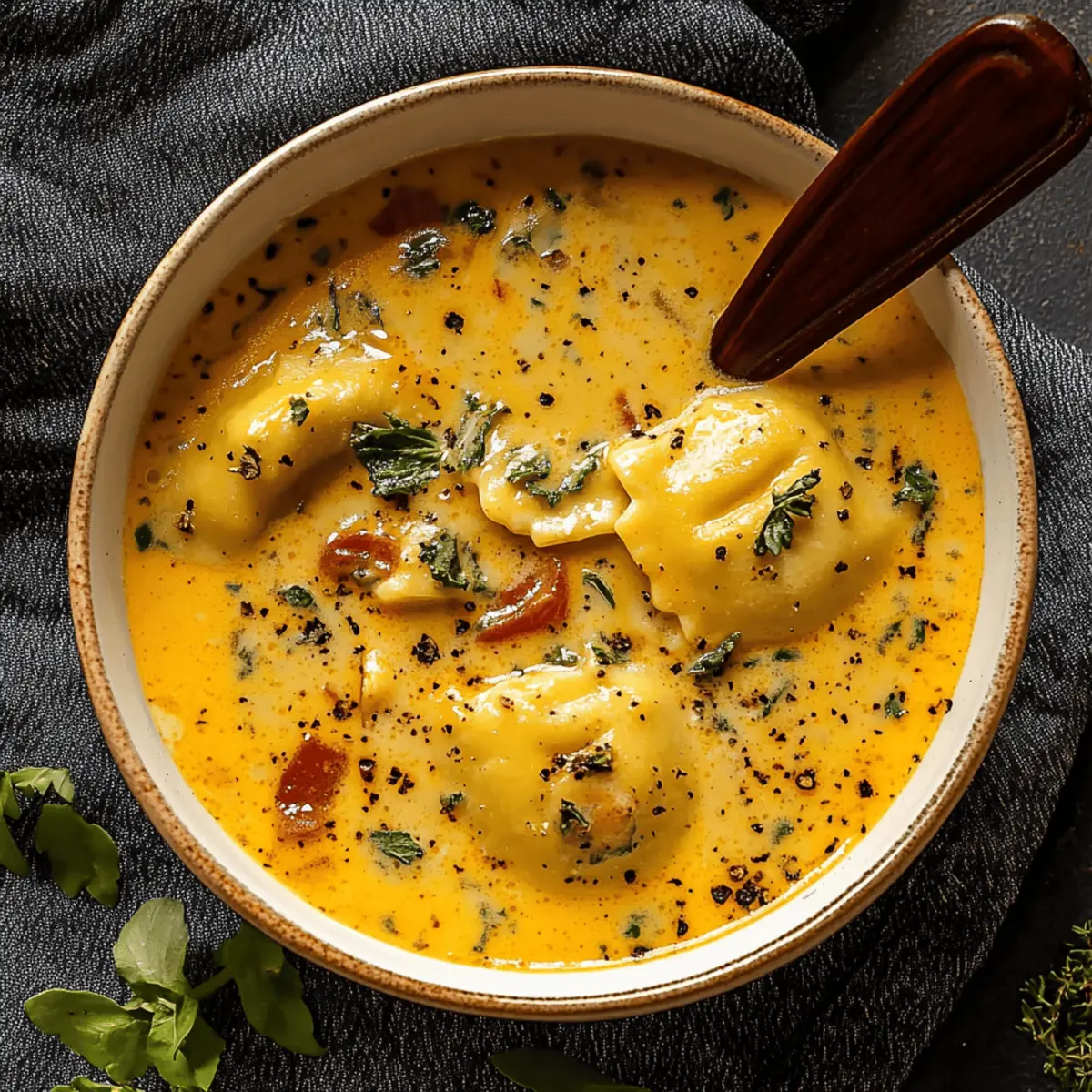 Creamy Tuscan Ravioli Soup: A Cozy and Delicious Recipe