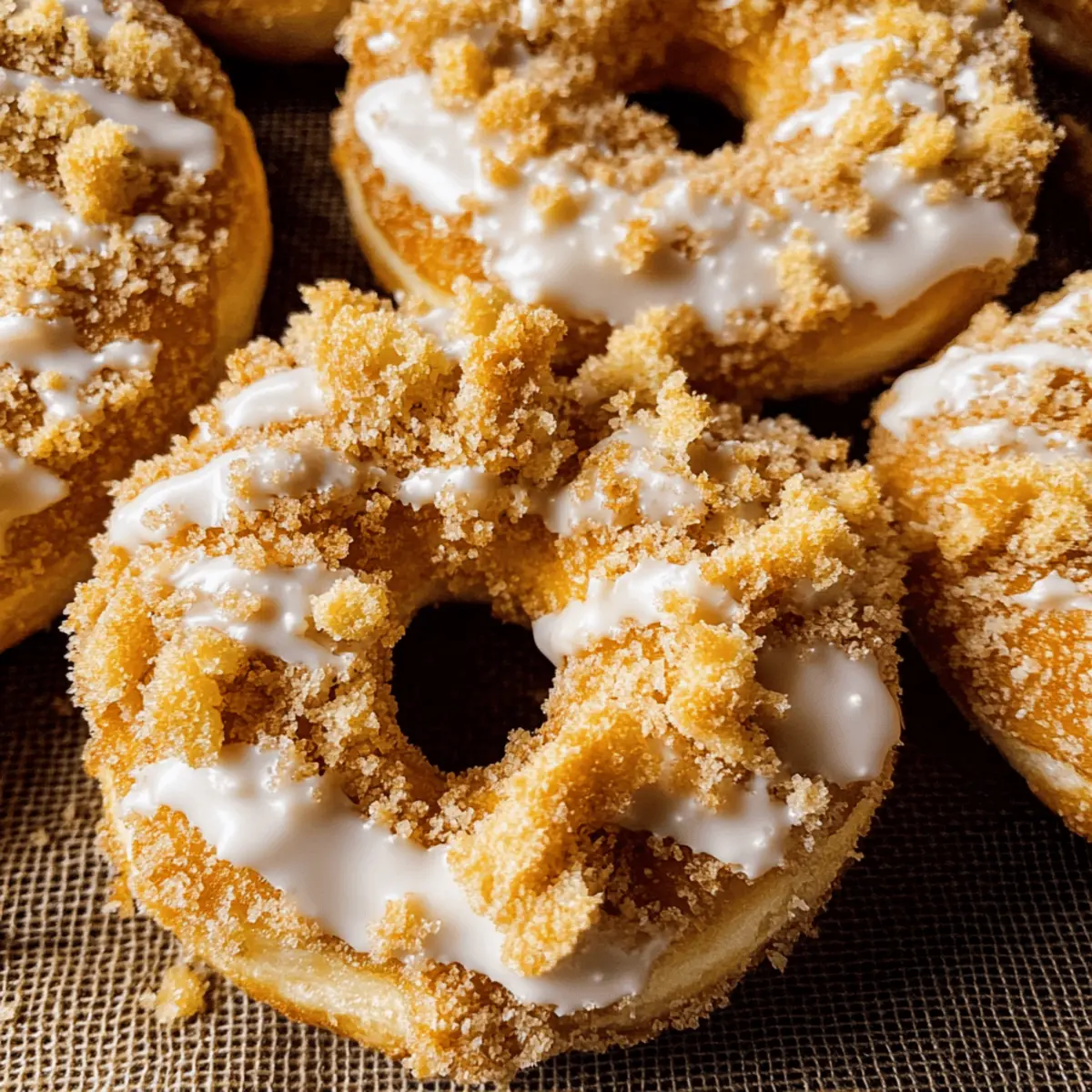 Coffee Cake Donuts
