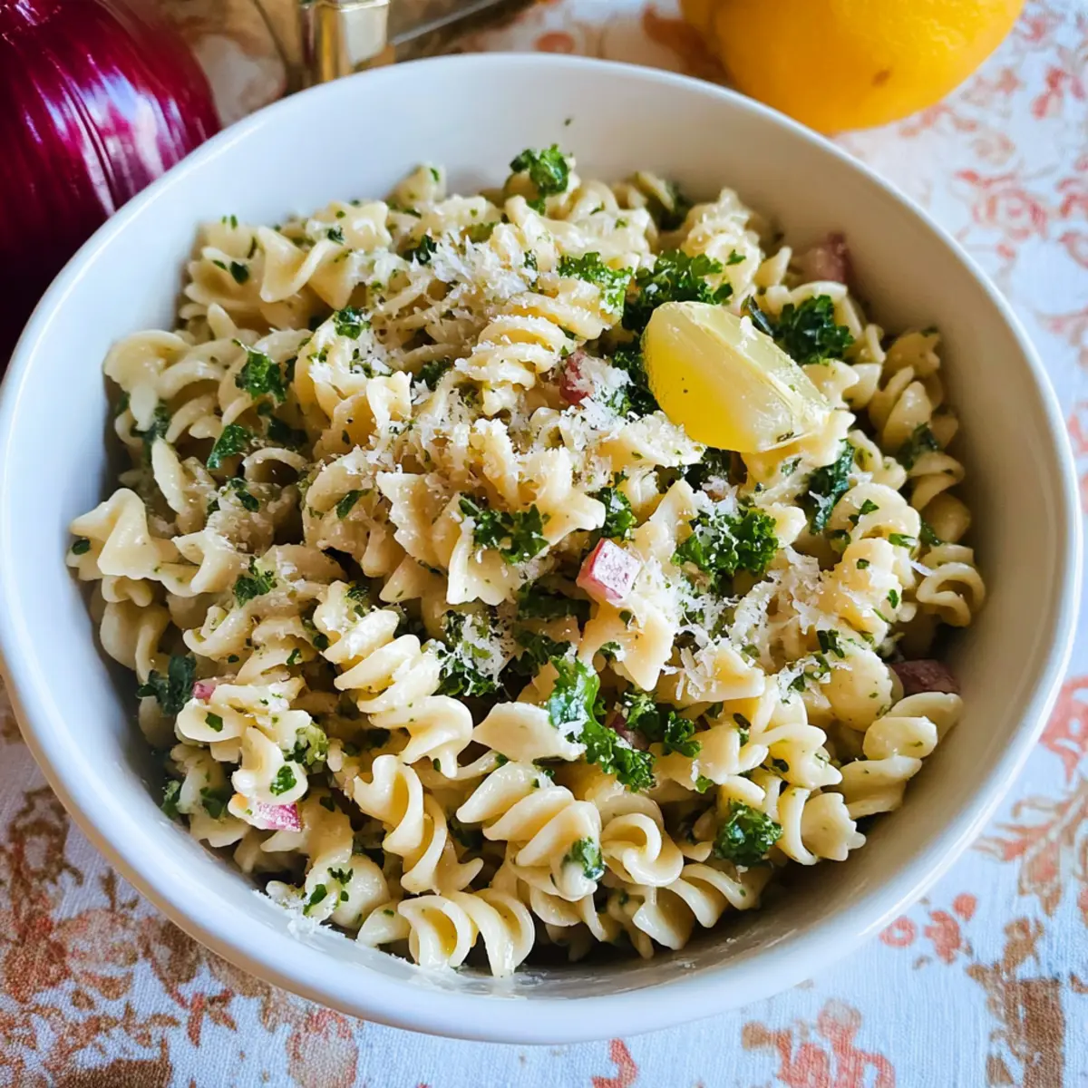 Dirty Martini Pasta Salad