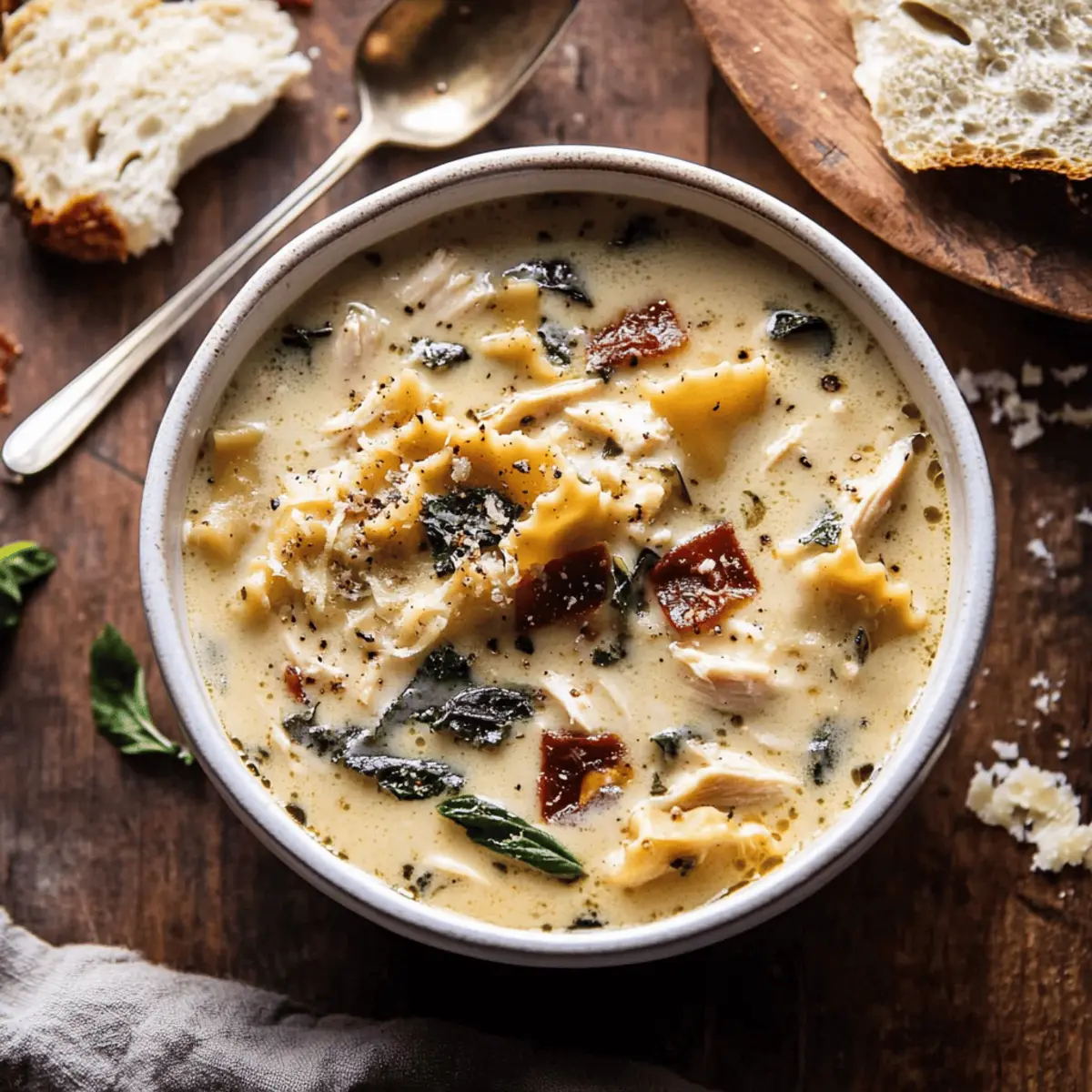 Creamy Chicken Lasagna Soup Recipe for Cozy Nights