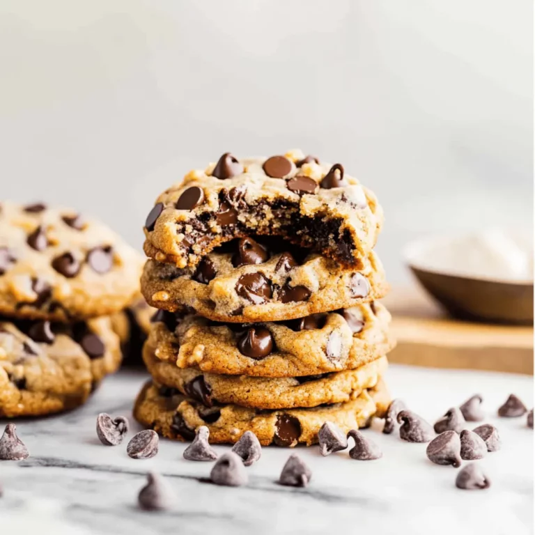 Ultra-Thick Bakery-Style Chocolate Chip Cookies