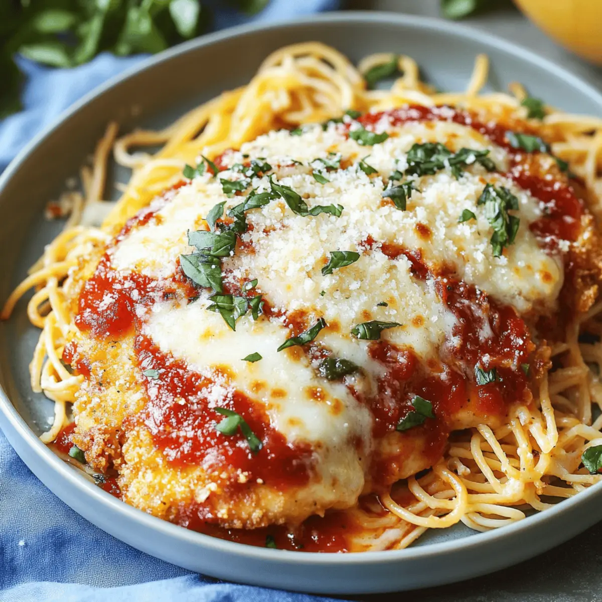 Crispy Chicken Parmesan Recipe