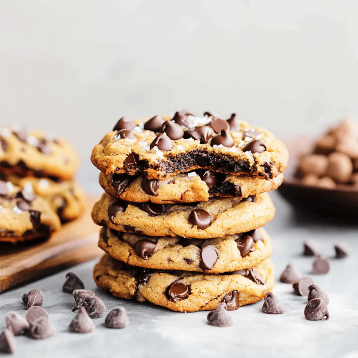 Ultra-Thick Bakery-Style Chocolate Chip Cookies Recipe You’ll Love