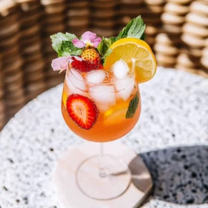 Strawberry Limoncello Spritz Mojito