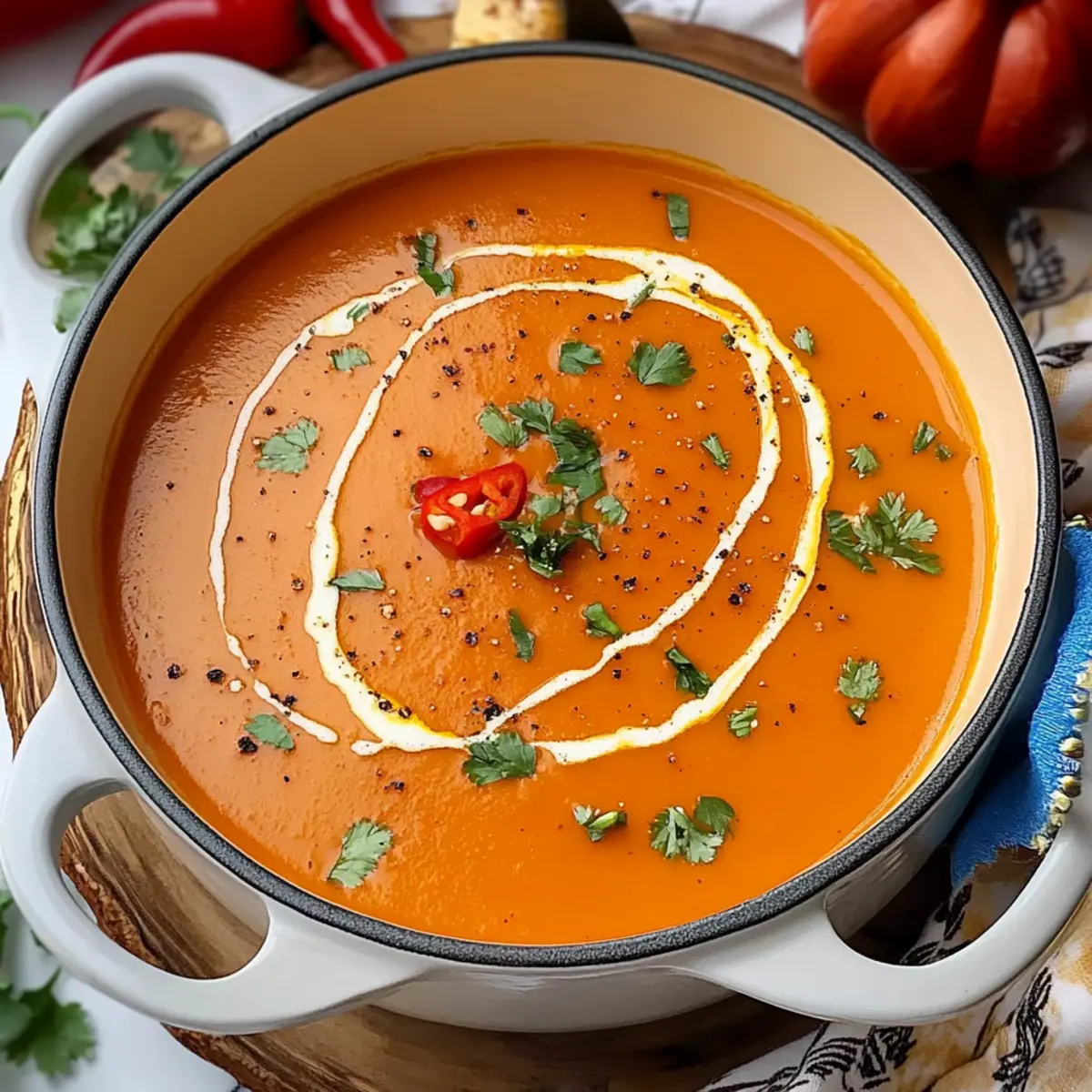 Delicious Butternut Squash and Red Pepper Soup Recipe to Savor