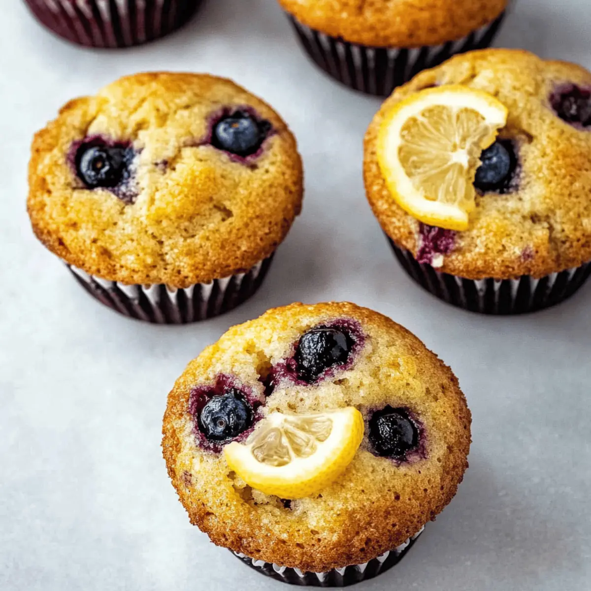 Delicious Lemon Berry Muffins Recipe with Blueberries