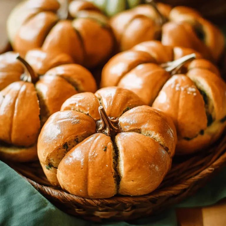 Pumpkin-Shaped Sliders