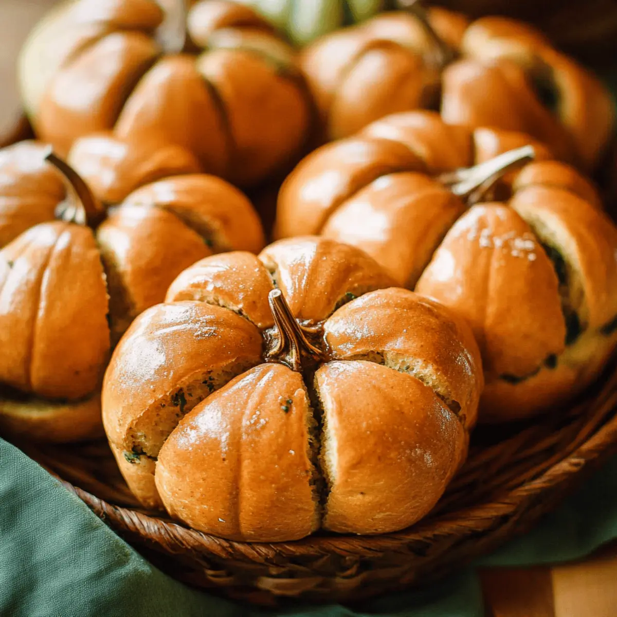 Pumpkin-Shaped Sliders