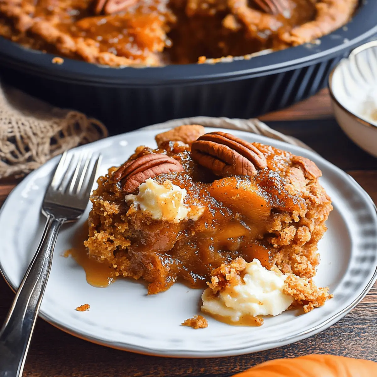 Easy Pumpkin Pecan Cobbler Recipe for Cozy Fall Desserts