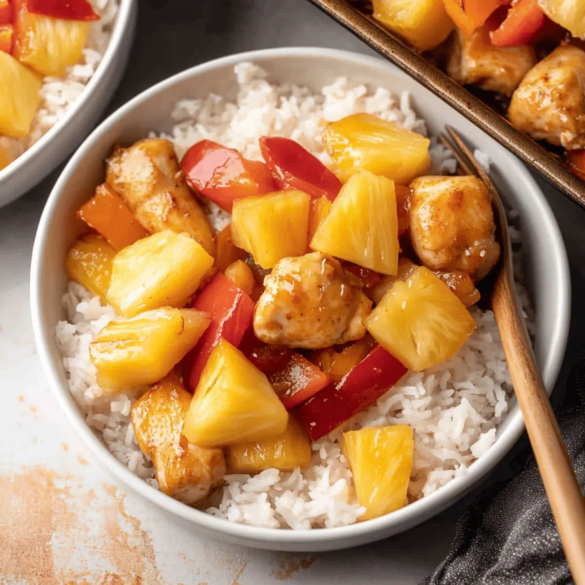Delicious Sheet Pan Hawaiian Chicken with Pineapple and Peppers