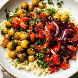 Roasted Red Pepper Salad