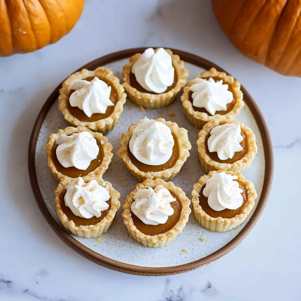 Adorable Mini Pumpkin Pies Recipe for Fall Celebrations