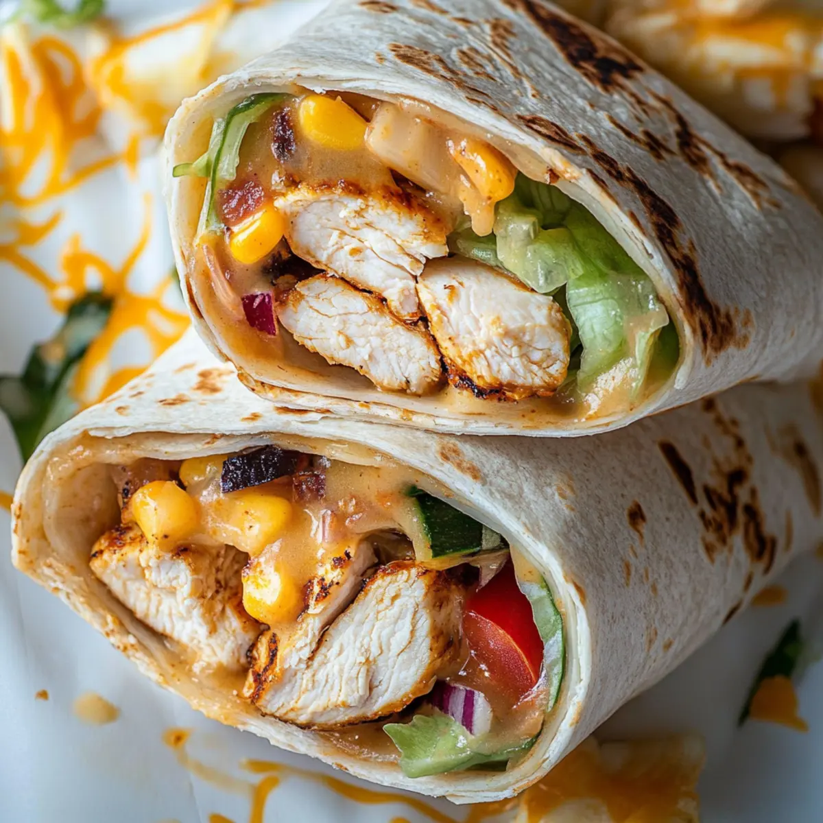 Easy Chipotle Ranch Grilled Chicken Burrito Recipe in 30 Minutes