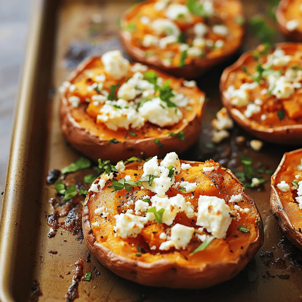 Creamy Baked Sweet Potato with Feta Recipe for a Cozy Dinner