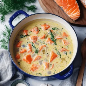 Creamy Finnish Salmon Soup