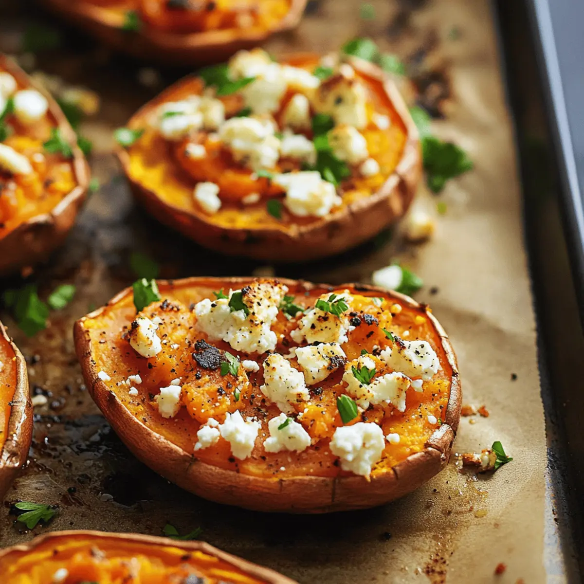 Creamy Baked Sweet Potato with Feta: A Delicious Twist on Tradition