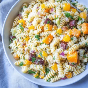 Fall Harvest Pasta Salad