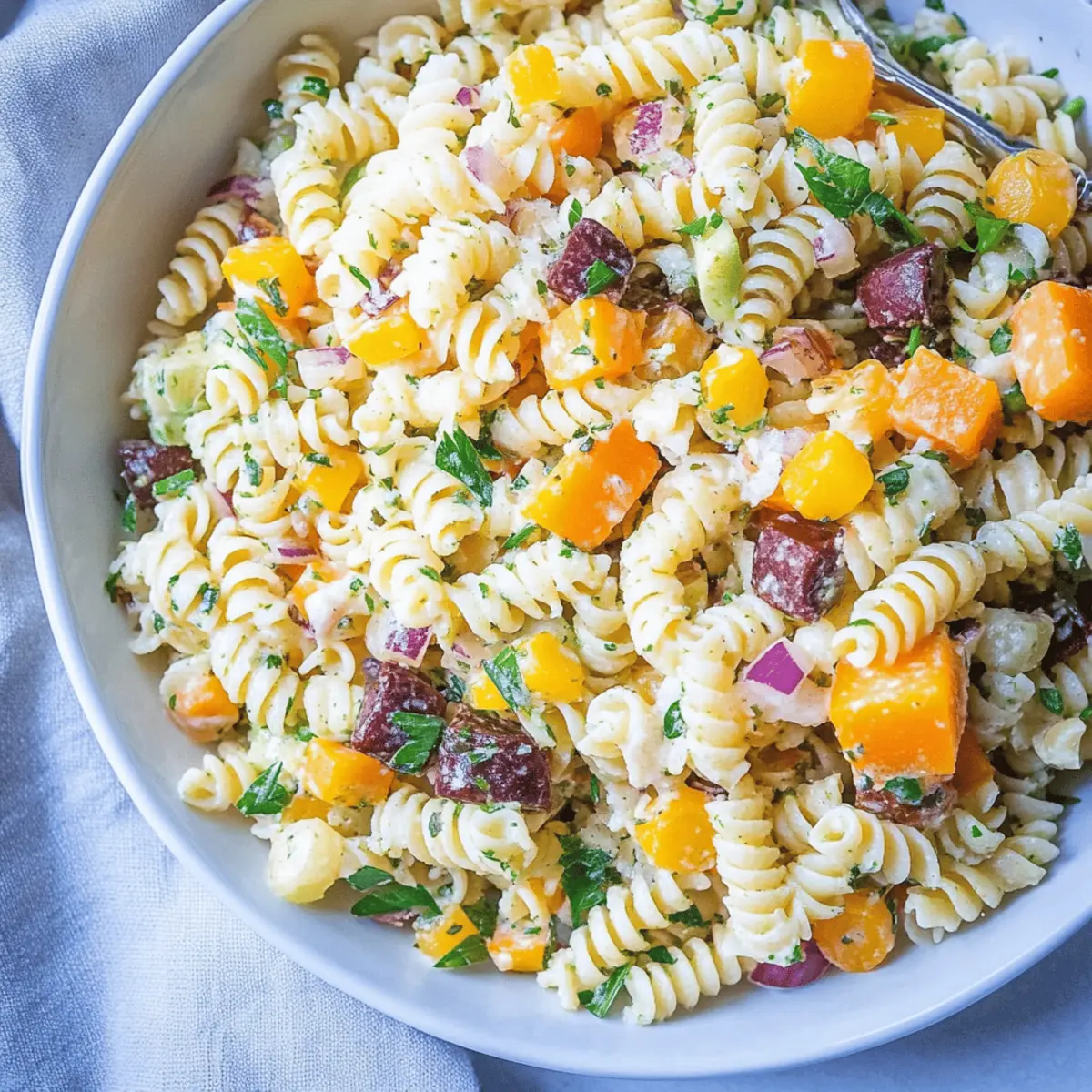 Fall Harvest Pasta Salad