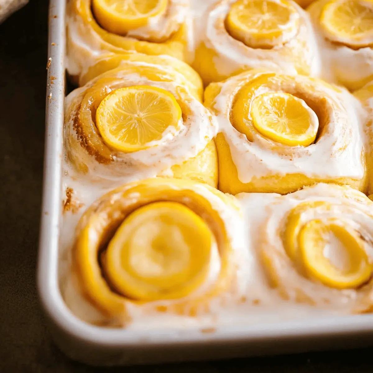 Delicious Lemon Rolls Filled with Creamy Lemon Curd Recipe