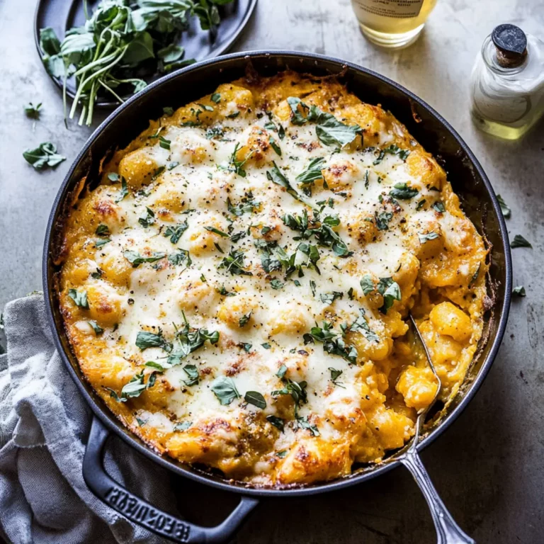 Pumpkin Gnocchi Bake