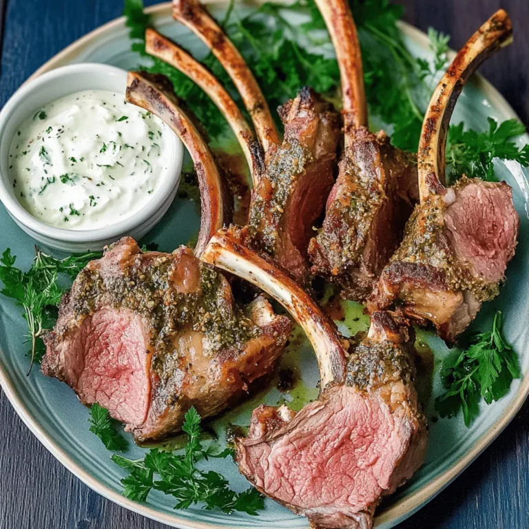 Roast Rack Of Lamb
