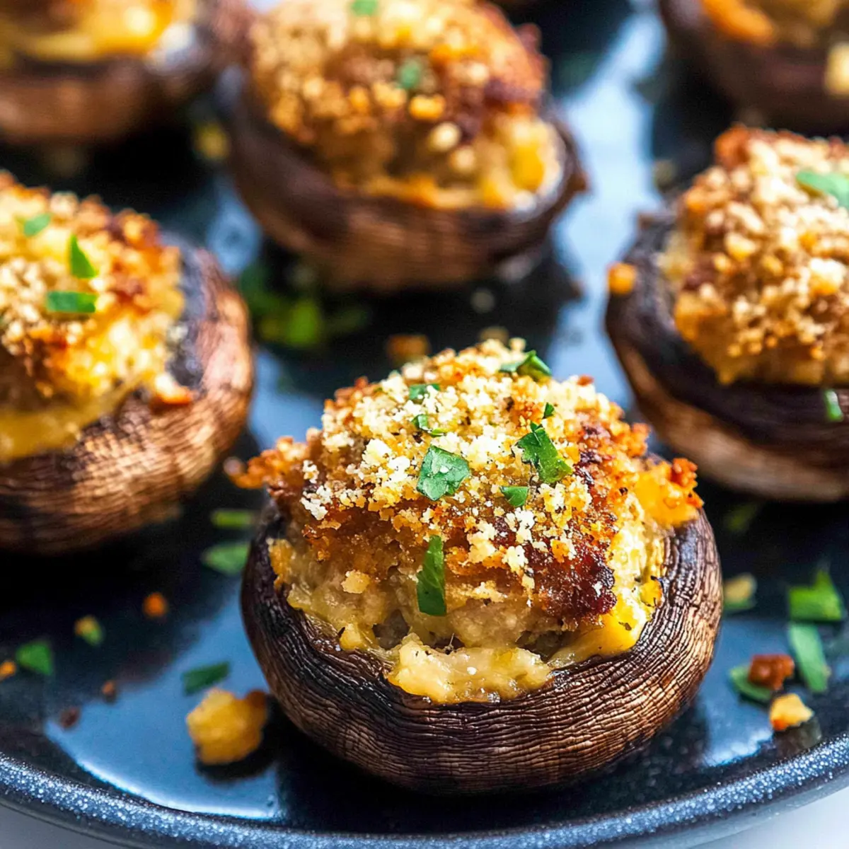Easy Stuffed Mushrooms Recipe in Just 25 Minutes