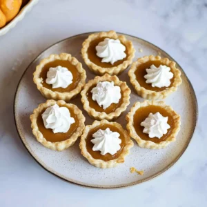 Mini Pumpkin Pies