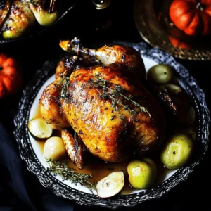 Cider Brined Roast Chicken